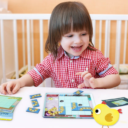 Pinwheel Help Little Snake Permainan Magnetik Ular Edukasi Latih Berpikir Koordinasi Tangan Mata
