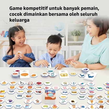 Pinwheel Card Matching Permainan Kartu Edukasi Latih Memori Koordinasi Tangan Mata 3 Tahun Ke Atas