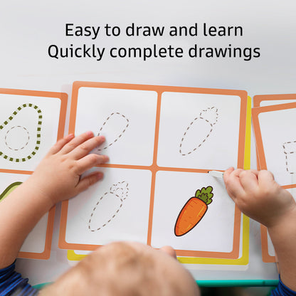 Pinwheel Step by Step Drawing Mainan Edukasi Belajar Menggambar Anak Papan Lukis 3 Tahun Ke Atas