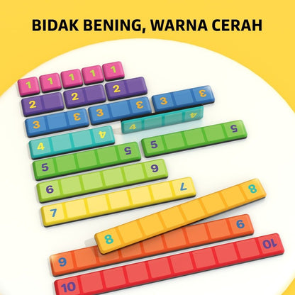 Pinwheel Math Magnetic Blocks Edukasi Latih Matematika Logika Angka Konsentrasi 3 Tahun Ke Atas