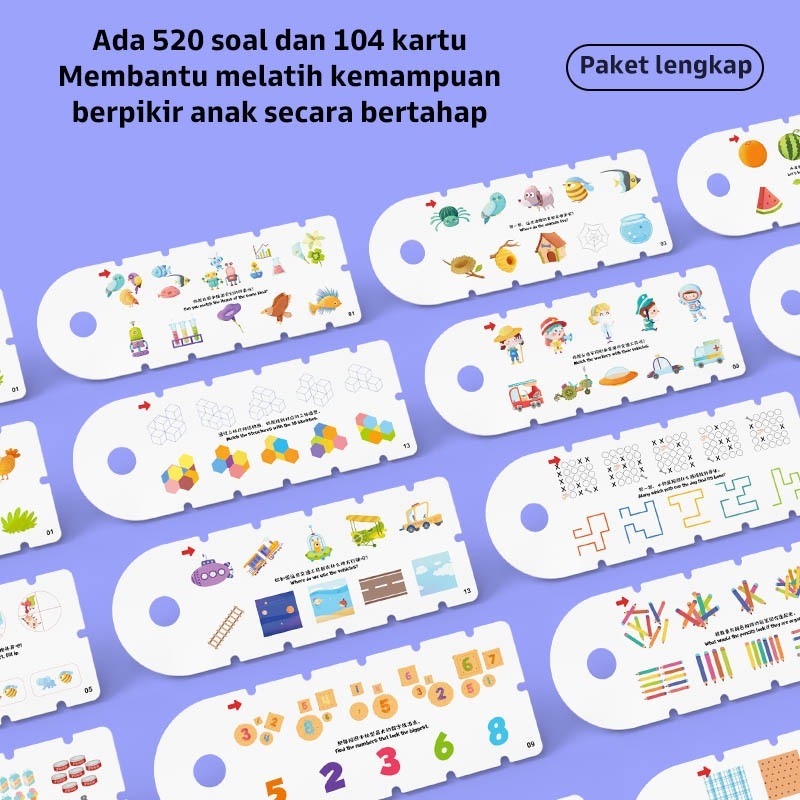 Pinwheel String It Mainan Tali Edukasi Latih Logika Pengamatan Koordinasi Tangan Mata Anak 3 Tahun