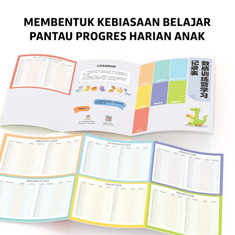 Pinwheel Latihan Pemahaman Angka Matematika Penjumlahan Pengurangan Anak Usia 3 Hingga 7 Tahun