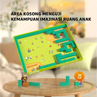 Pinwheel Amazing Mazes Permainan Labirin 3D Edukasi Anak 3 Tahun Ke Atas Latih Konsentrasi Logika