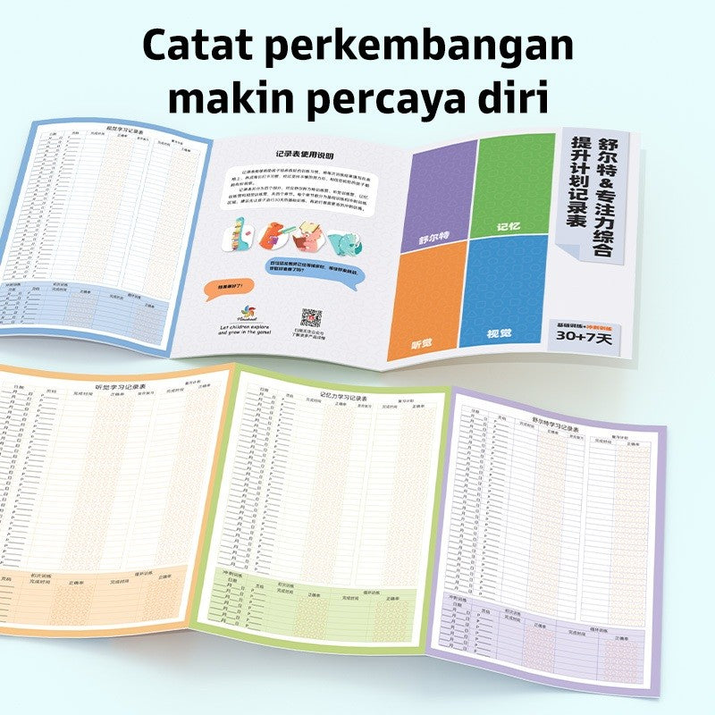 Pinwheel Schulte Mainan Edukasi Latihan Fokus Konsentrasi Alat Belajar Anak Usia 7 Hingga 12 Tahun