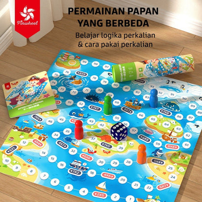 Pinwheel Different Checkers Permainan Dam Mainan Edukasi Latih Konsentrasi Anak Usia 3 Tahun Ke Atas