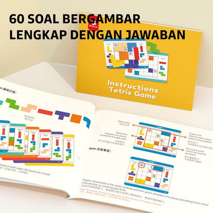 Pinwheel Reasoning Master Mainan Logika Penalaran Spasial Latih Konsentrasi Anak Usia 4 Tahun