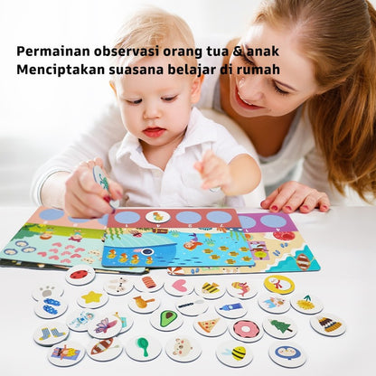 Pinwheel Mainan Edukasi Matching Fun Latih Konsentrasi Motorik Halus Anak TK Usia 3 Hingga 6 Tahun