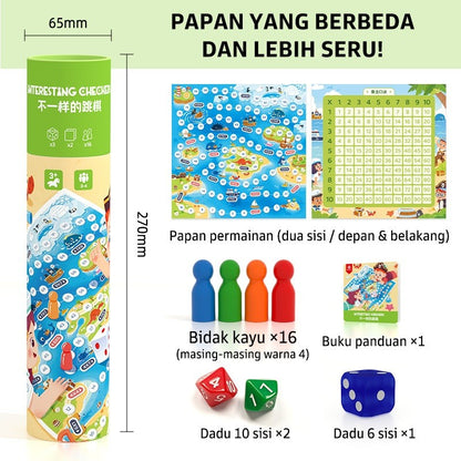 Pinwheel Different Checkers Permainan Dam Mainan Edukasi Latih Konsentrasi Anak Usia 3 Tahun Ke Atas