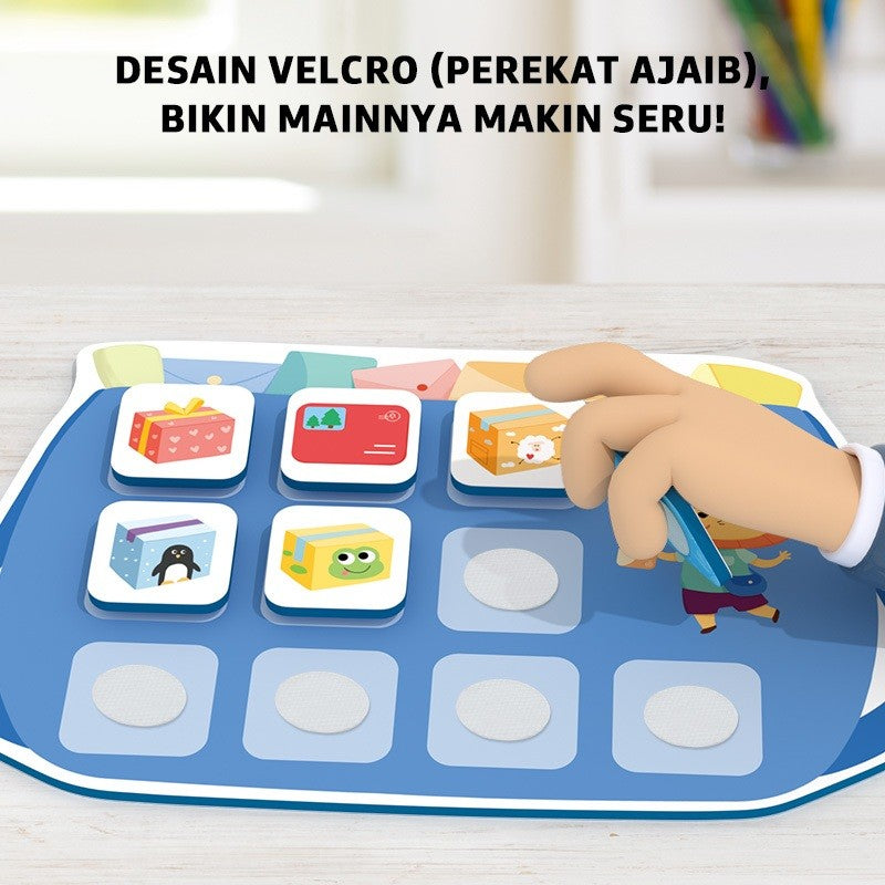Pinwheel Permainan Kurir Kecil Mainan Edukasi Belajar Berhitung Matematika Usia 3 Tahun Ke Atas