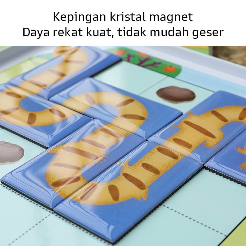 Pinwheel Help Little Snake Permainan Magnetik Ular Edukasi Latih Berpikir Koordinasi Tangan Mata