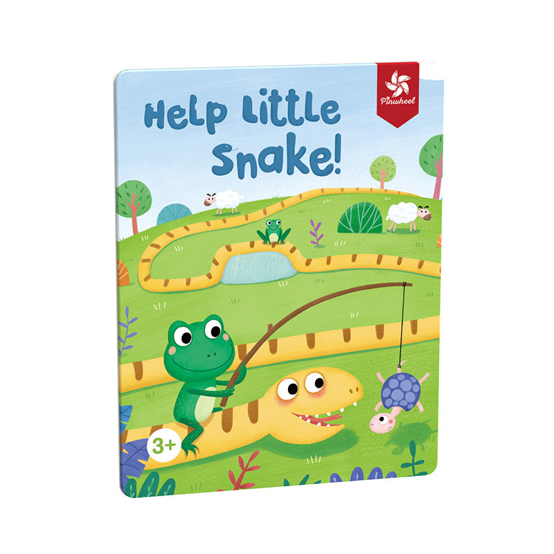 Pinwheel Help Little Snake Permainan Magnetik Ular Edukasi Latih Berpikir Koordinasi Tangan Mata