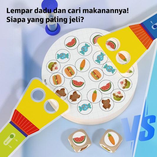 Pinwheel Reaction Contest Mainan Edukasi Latih Reaksi Konsentrasi Pengamatan Anak 3 Tahun Ke Atas