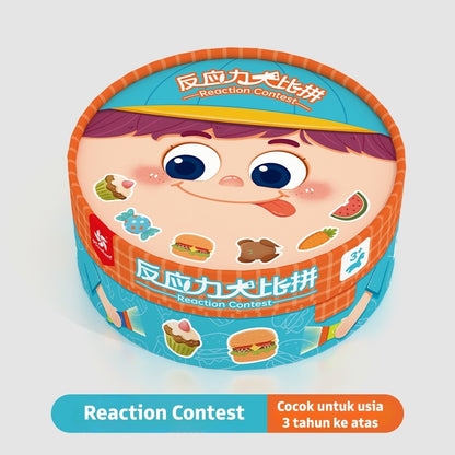 Pinwheel Reaction Contest Mainan Edukasi Latih Reaksi Konsentrasi Pengamatan Anak 3 Tahun Ke Atas