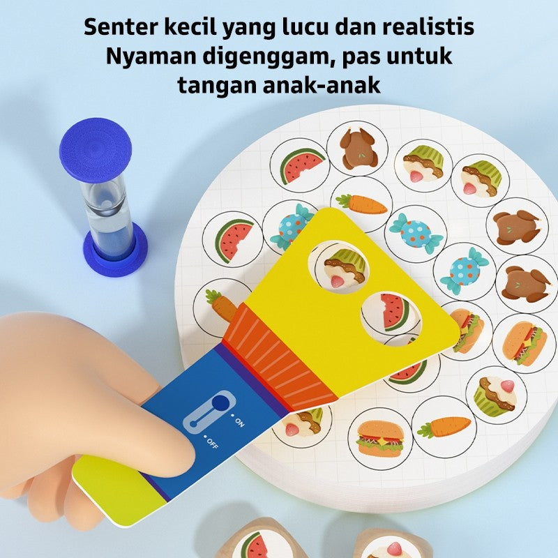 Pinwheel Reaction Contest Mainan Edukasi Latih Reaksi Konsentrasi Pengamatan Anak 3 Tahun Ke Atas